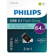 Philips 2 in 1 USB 2.0 - Micro USB 