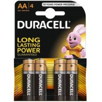 Duracell Base MN1500 - Pack of 4x AA Batteries