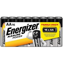 Energizer AA Batteries, Alkaline Power Double A Batteries, 16 Pack
