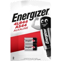 Energizer 4LR44/A544 Alkaline Batteries, 6V, Pack of 2