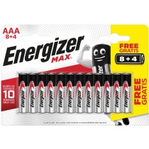 Energizer Max Long-Lasting Alkaline Power | 12 x AAA Batteries
