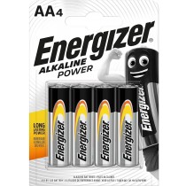 Energizer AA Energizer Power Alkaline Batteries - Pack of 4