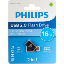 Philips 2 in 1 USB 2.0 - Micro USB 