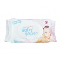 Rumbles Lightly Fragranced Baby Wipes 64 Pack