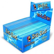 Zig Zag Slim King Size Blue - 50 Booklets